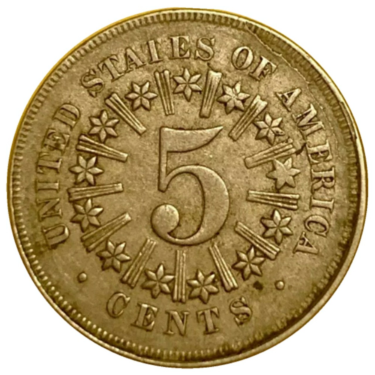 1866-Shield-Nickel-With-Rays-#2